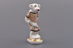 figurine, Monkey, porcelain, Riga (Latvia), signed painter's work, handpainted by Antonina Pashkevic...