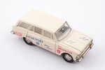 car model, Moskvitch 427 Nr. A4, "Rally service", metal, USSR, 1983...