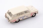 car model, Moskvitch 427 Nr. A4, "Rally service", metal, USSR, 1983...