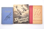 set of 3 books about aviation: "Sturzkampfflugzeuge" (H. Brausewaldt) / "Ruhm und Fall der Maginot-L...